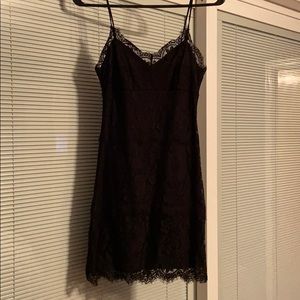 Top shop black mini dress